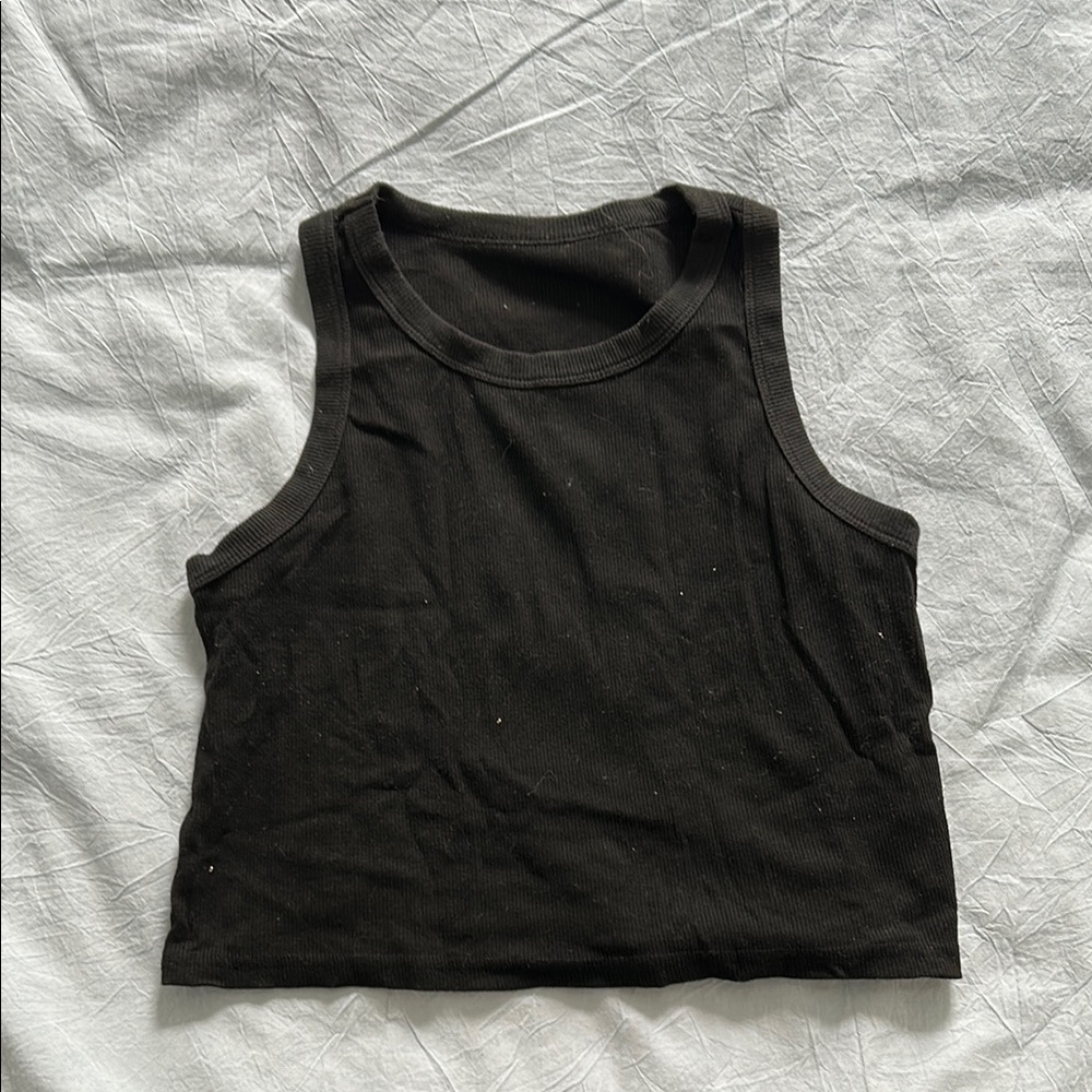 Classic Black Sleeveless Top
